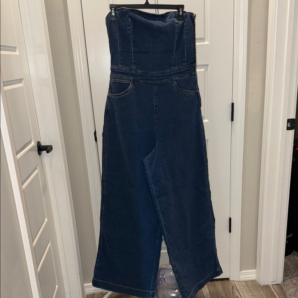 WRANGLER 🤠❤️ Western Dark Blue Denim Jumpsuit